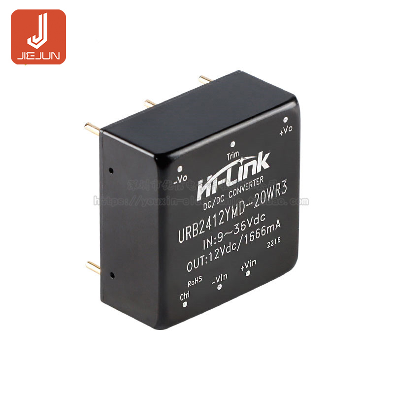 Original authentic hlk-urb2405 / 2412ld 20w 24v đến 5v / 12v dc-dc module nguồn cách ly