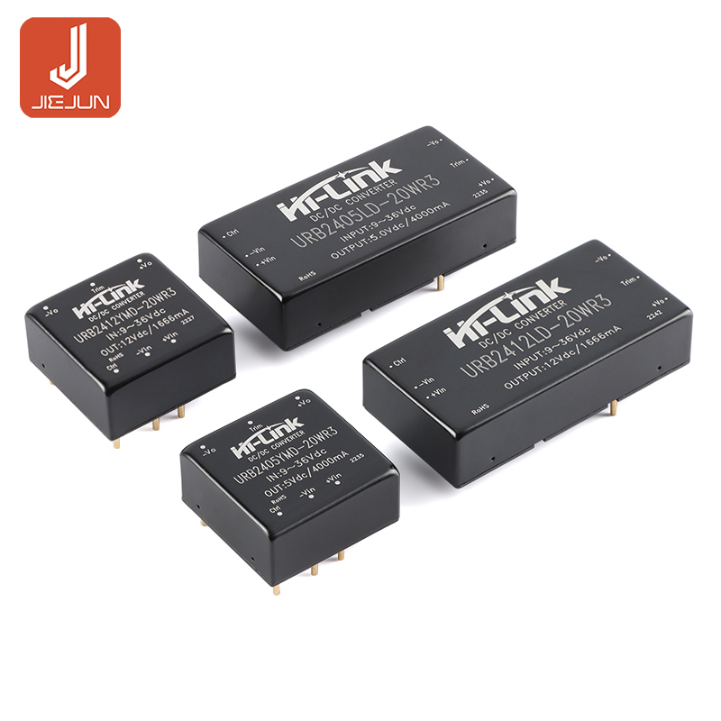 Original authentic hlk-urb2405 / 2412ld 20w 24v đến 5v / 12v dc-dc module nguồn cách ly
