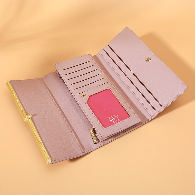 Ví nữ dài cầm tay thời trang Hàn Quốc cute nhiều ngăn cao cấp PERFECT FOR YOU 6901-079