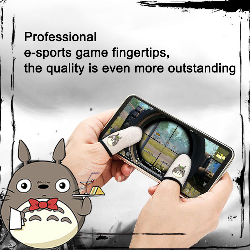 Găng ngón tay chơi game BLUEWOW chống mồ hôi/ sử dụng được màn hình cảm ứng cho ngón cái