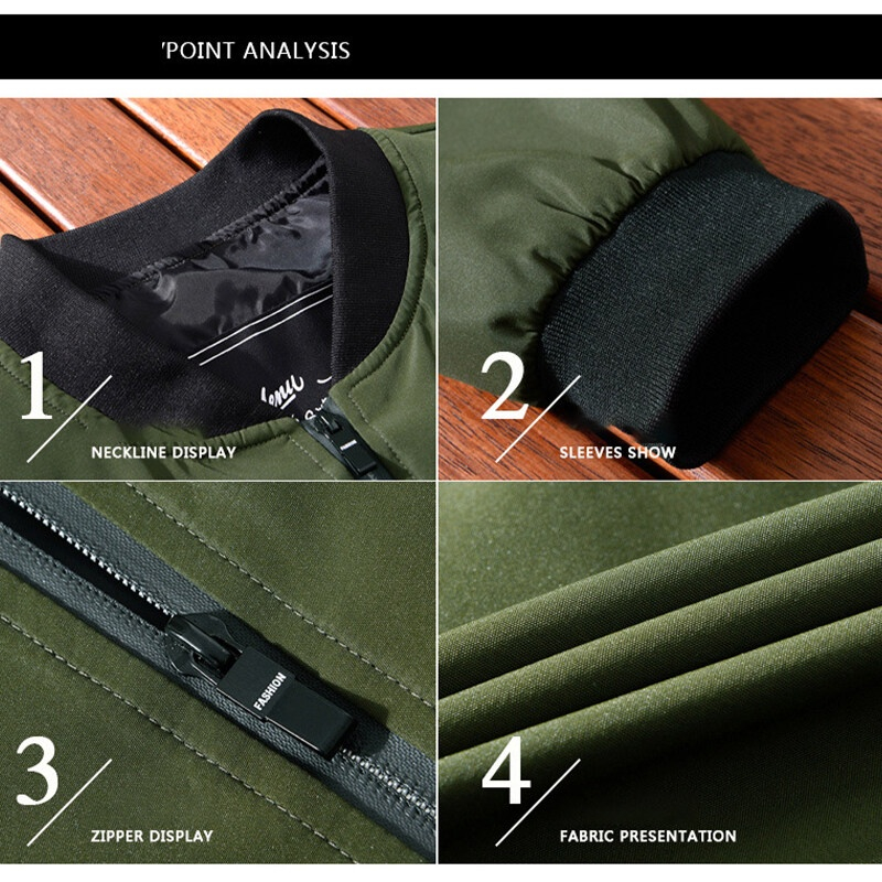 Nurgaz Áo khoác nam dài tay áo khoác nam áo khoác nam mùa đông áo khoác thể thao nam áo khoác mùa đông áo khoác nam áo khoác nam