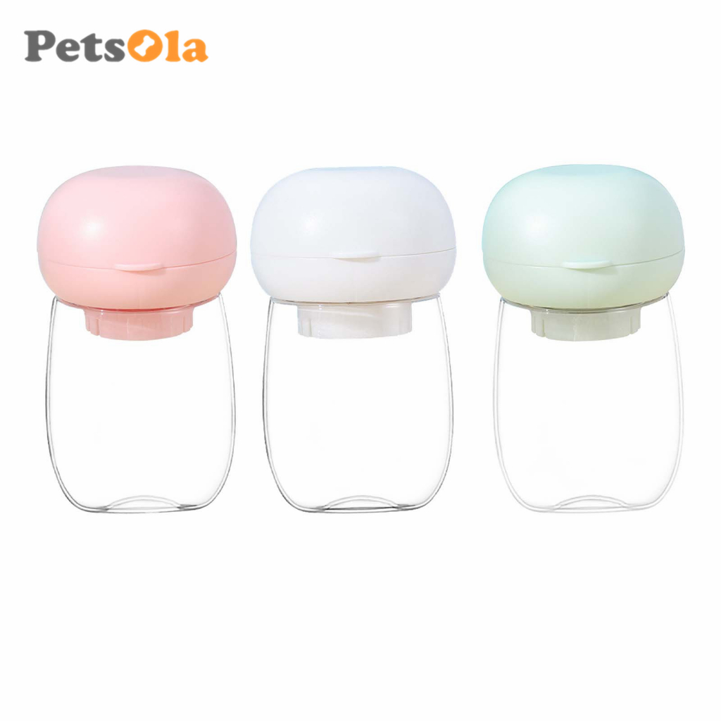 Bình nước thú cưng PETSOLA lọc nước nhỏ gọn chạy bộ đường dài cho chó