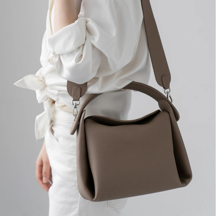 Molisa Túi xô túi xách PU Màu Trơn dễ phối cho nữ 2023 NEW L91T2TR