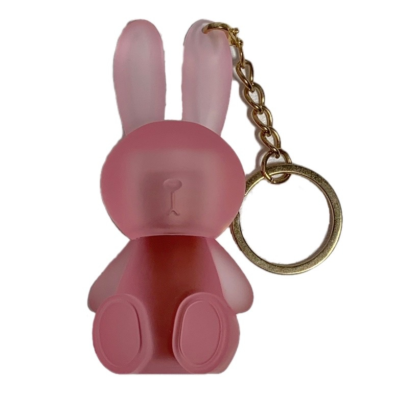 Minijumie Son môi gegebear đất sét lì màu nude đỏ nâu không thấm nước lâu trôi chống dính cốc kèm móc khóa thỏ dễ thương 3ml