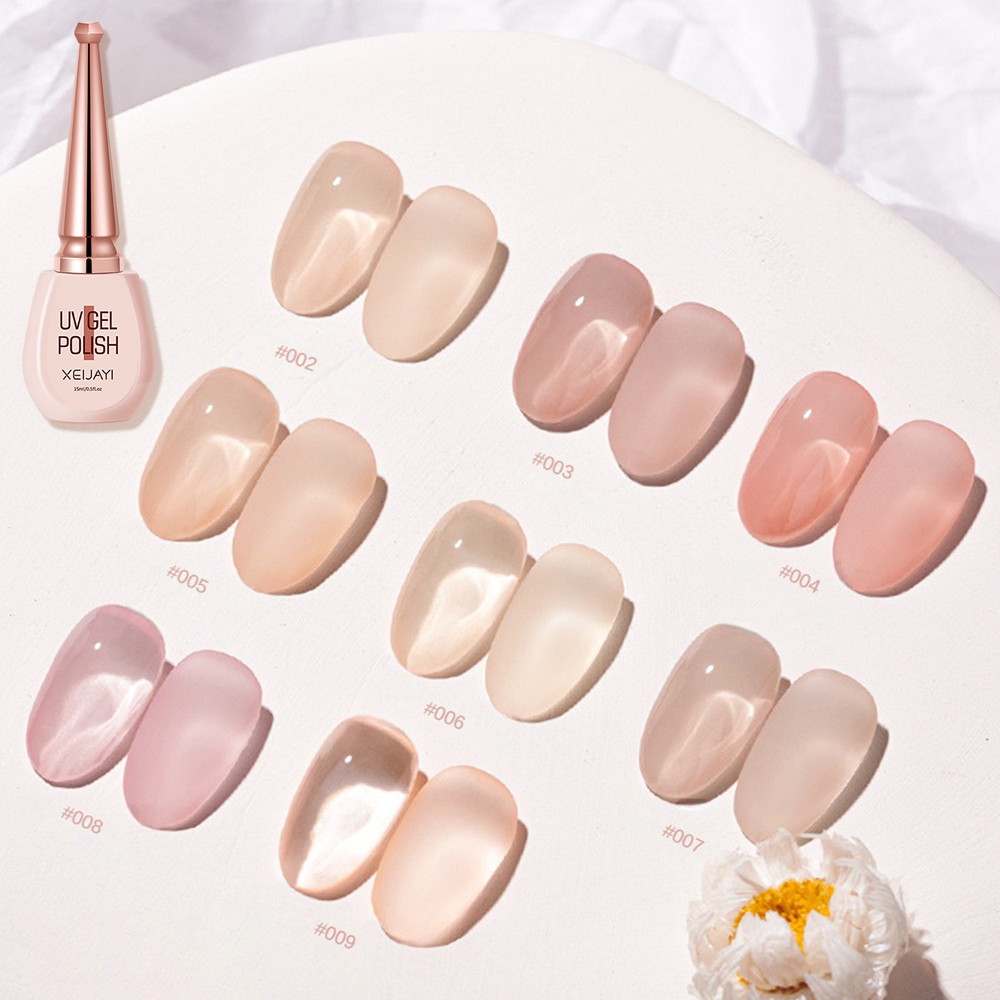 Sơn Móng Tay Dạng Thạch Màu nude Thời Trang 2022 Màu Sắc