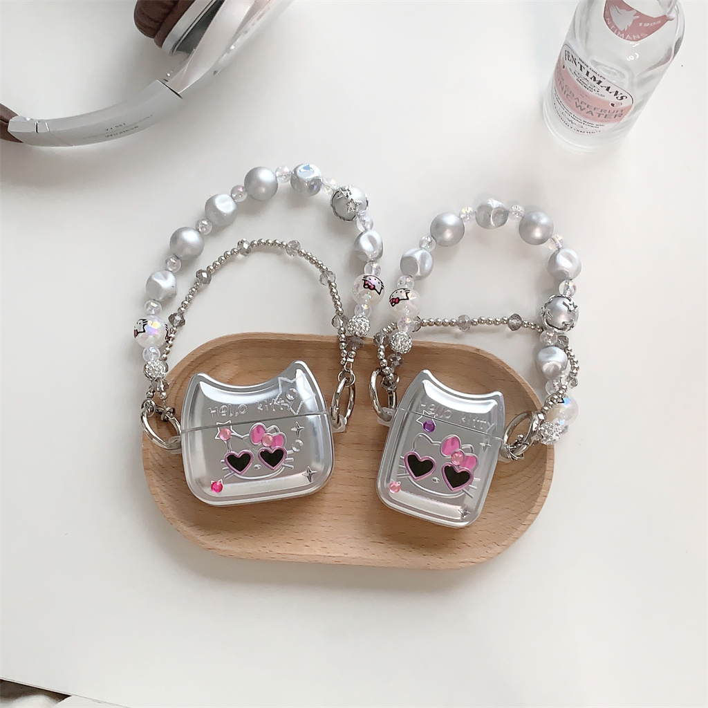Đối với iphone airpods pro airpods 1/2/3 túi đựng tai nghe không dây love kitty