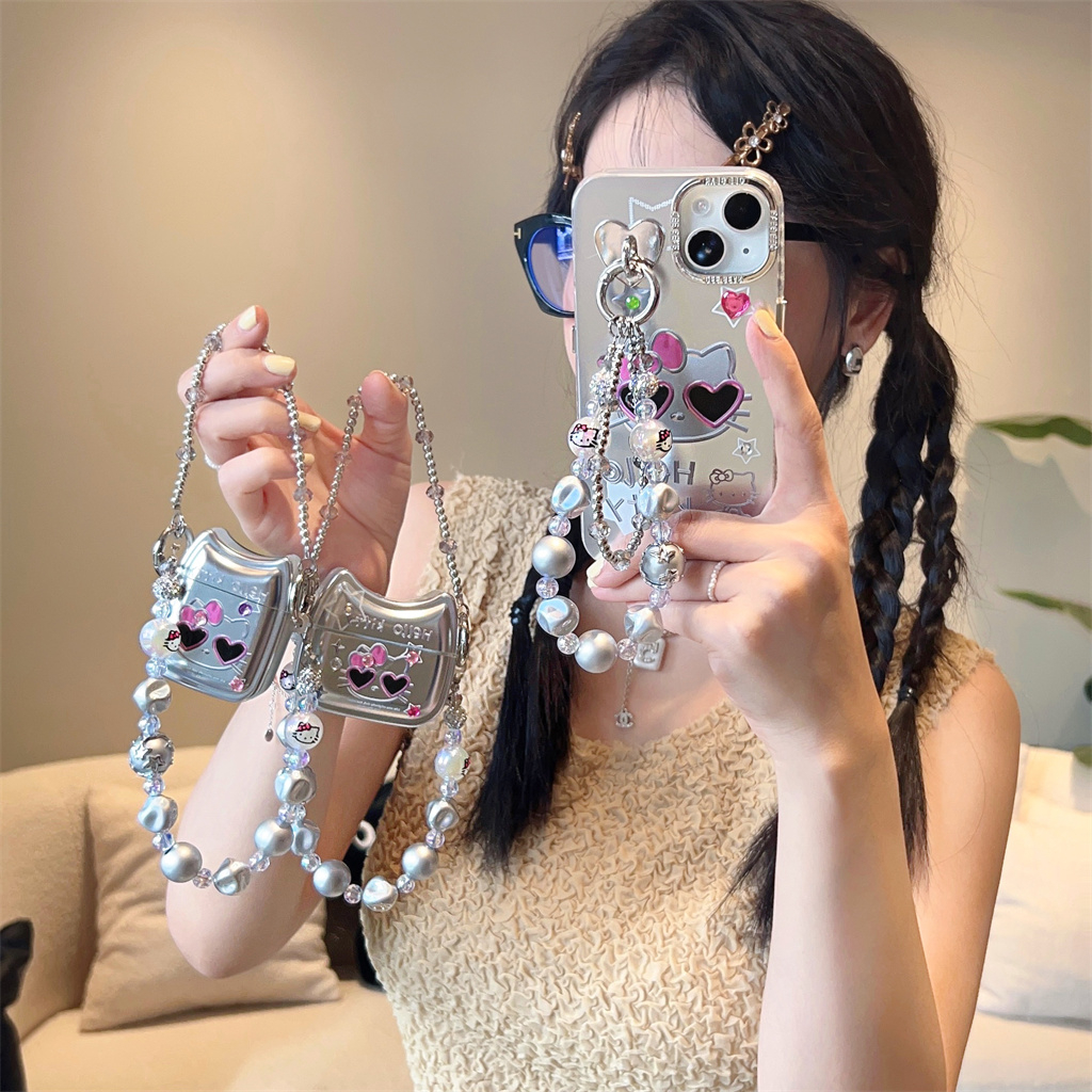 Đối với iphone airpods pro airpods 1/2/3 túi đựng tai nghe không dây love kitty