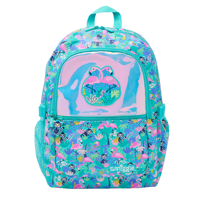 Balo đính kèm smiggle flamingo wild side classic cho trẻ em