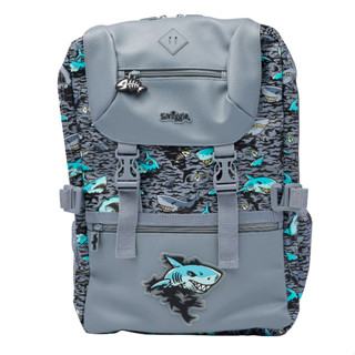 Smiggle shark wild side attach foldover backpack cho trẻ em