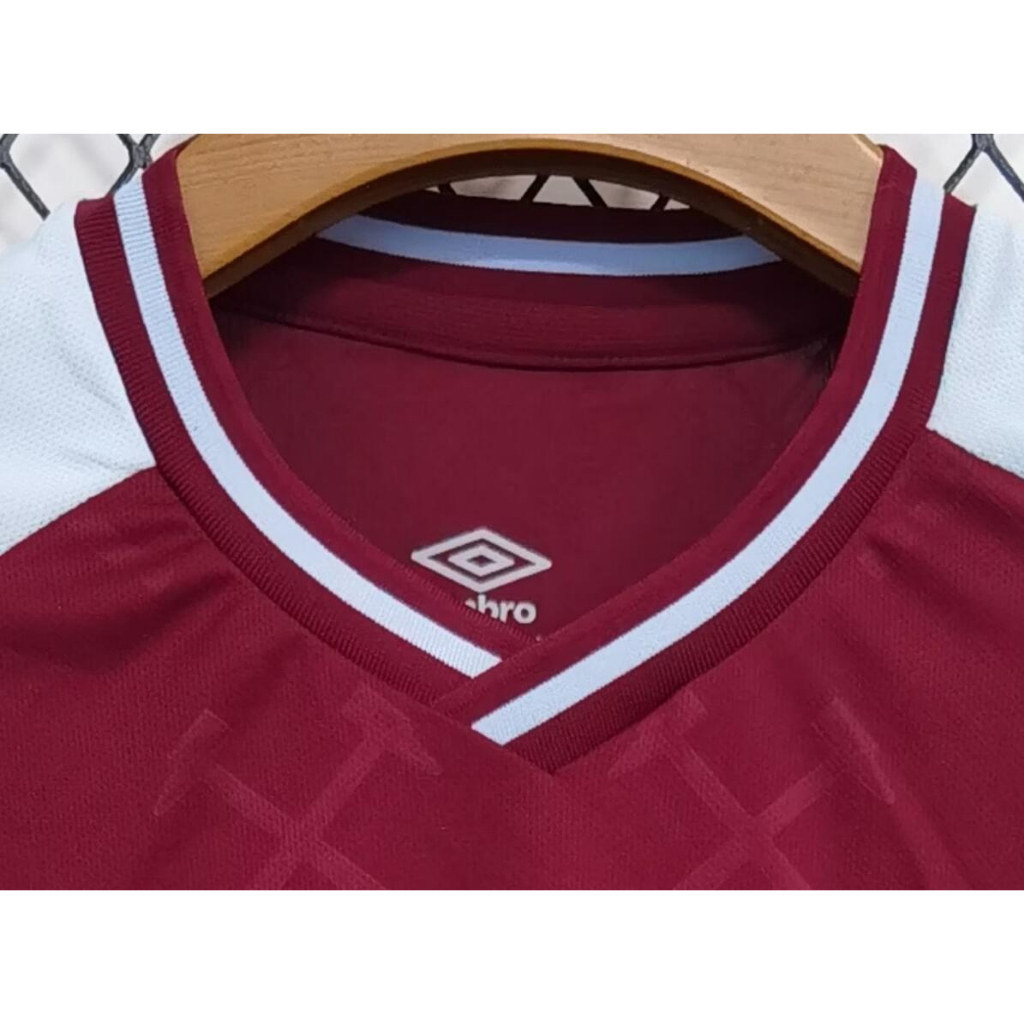 23/24 west ham sân nhà áo bóng đá nam màu đỏ người hâm mộ phiên bản áo bóng đá
