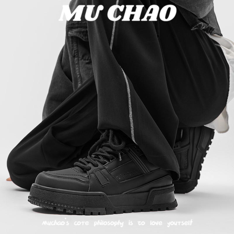 MUCHAO Giày Thể Thao Dệt Kim Phong Cách Hàn Quốc Thời Trang Cho Nữ