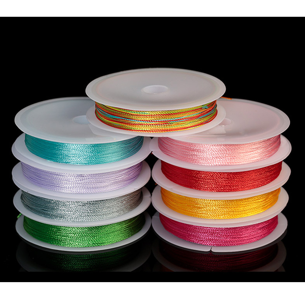 Cuộn Dây nylon 10M 0.2mm 0.4mm Làm Trang Sức Chuyên Dụng