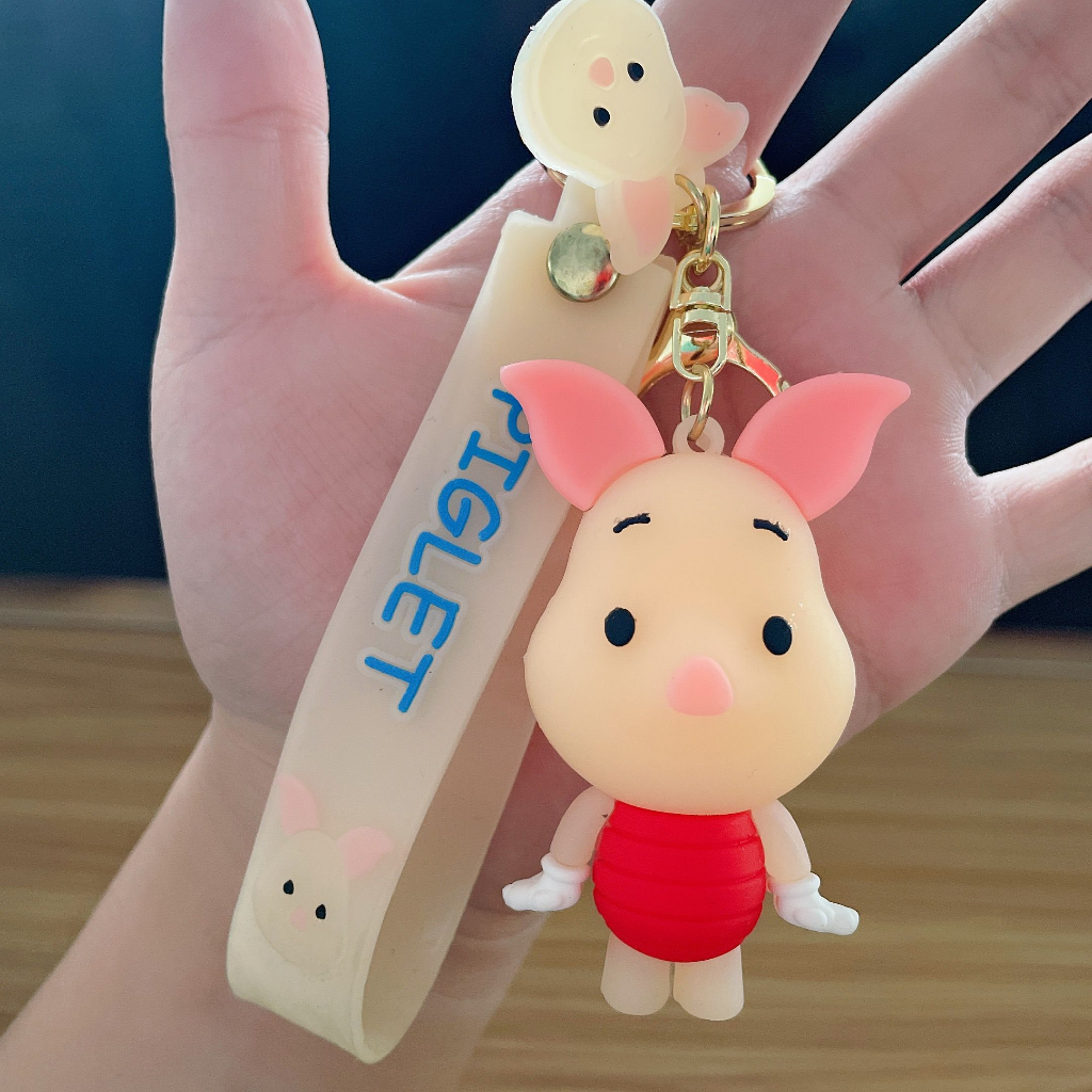 Disney dễ thương silicone mickey minnie stitch pooh bear monsters university mike wazowski james p. Sullivan keychain bag treo keyrings quà tặng sinh nhật giáng sinh cho trẻ em