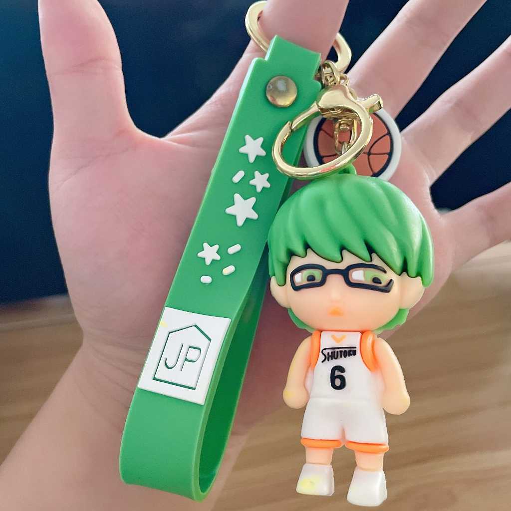 6,5 cm anime kuroko's basketball action hình mặt dây chuyền móc khóa kuroko tetsuya kagami taiga pvc mini mô hình đồ chơi quà tặng