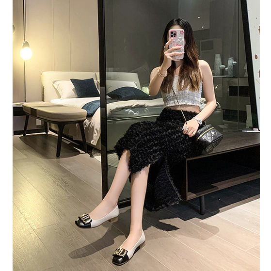 Prowow❤Giày Búp Bê Mũi Vuông Thời Trang Dành Cho Nữ