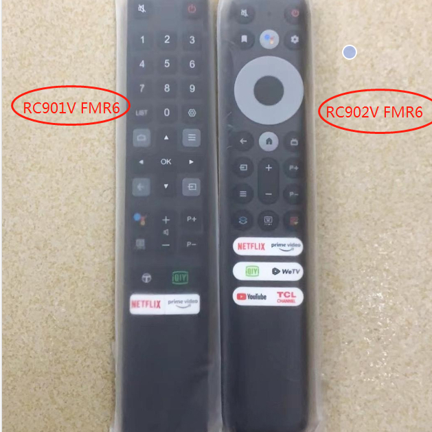 Rc901v fmr6 rc902v fmr6 nguyên bản mới cho tcl 4k led android smart tv giọng nói netflix youtube qiy 65p725 55c716 50p715 65p615 50p65us 55p65us 65p65us 50p8m 55p8m 65p