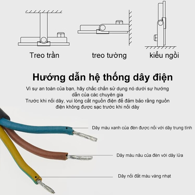 DL Đèn pha led mẫu mới 600W ngoài trời, Siêu Sáng, Đèn Hắt Sân Vườn IP66 Chống thấm 220V