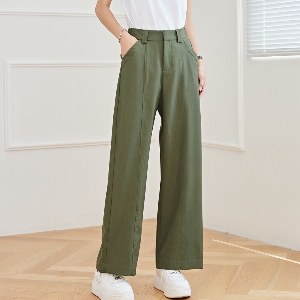Eyouth 10144 quần dài cạp cao cho nữ