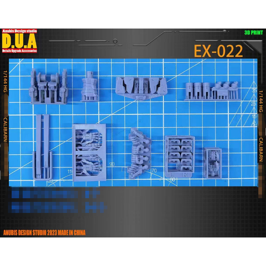 Anubis Phụ Kiện Nâng Cấp Chi Tiết Cho Mô Hình Xe Đồ Chơi ex022 hg 1 / 144 twfm California