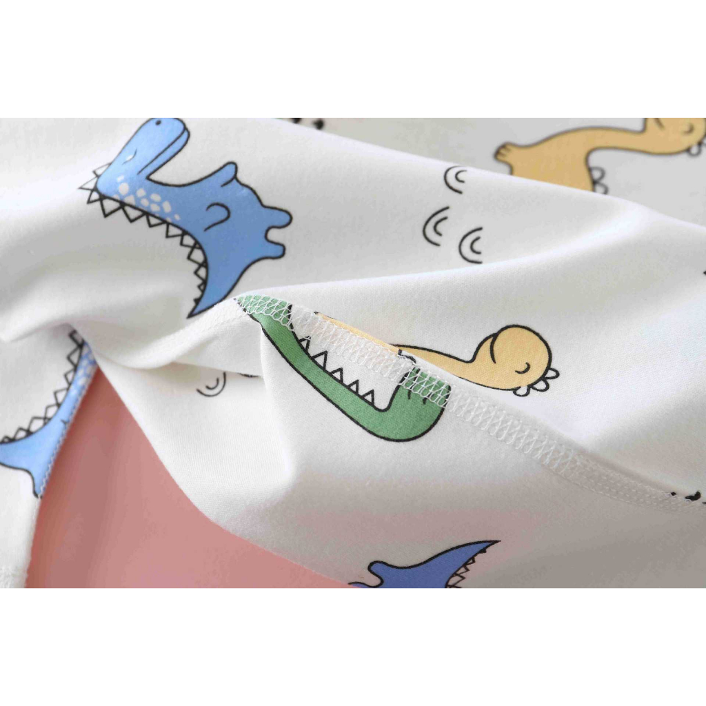 Phim hoạt hình dễ thương cotton baby rompers áo liền quần cho bé sơ sinh mềm mại thoáng khí