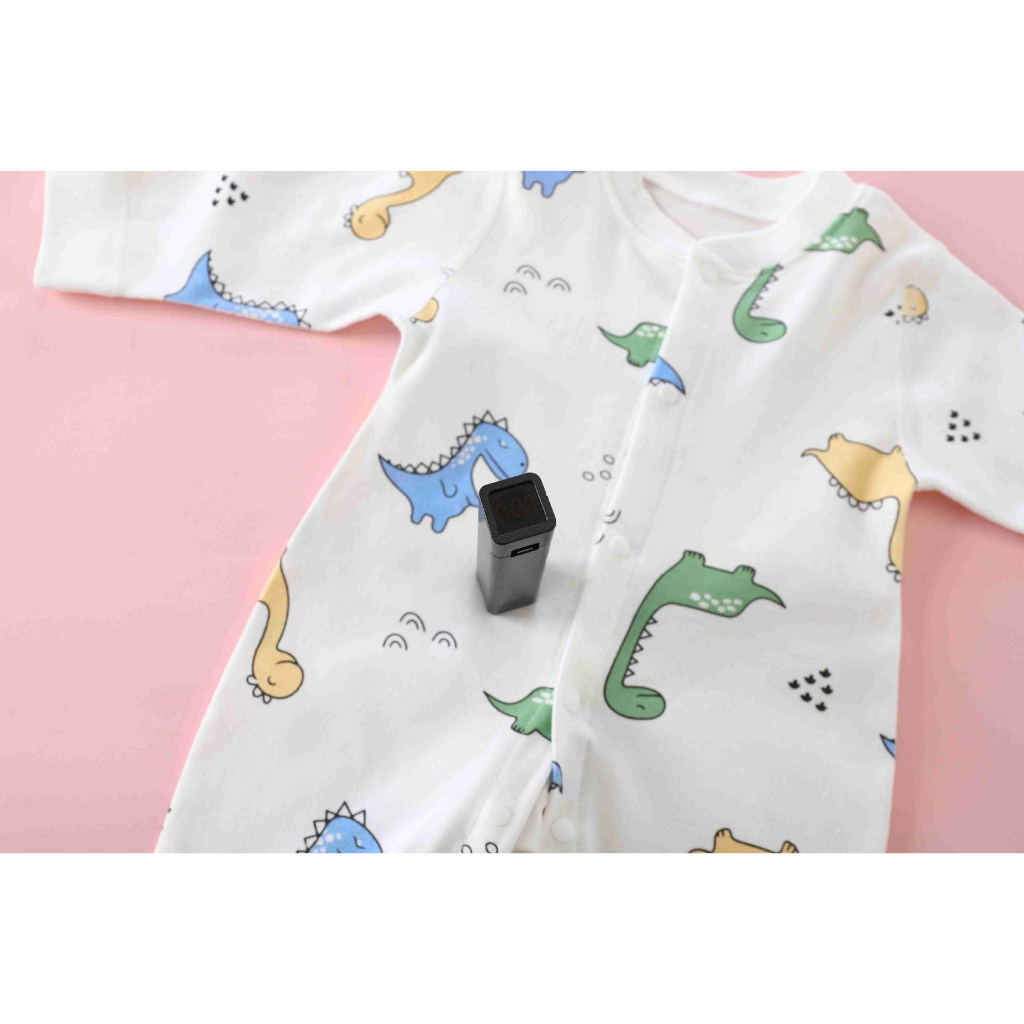 Phim hoạt hình dễ thương cotton baby rompers áo liền quần cho bé sơ sinh mềm mại thoáng khí