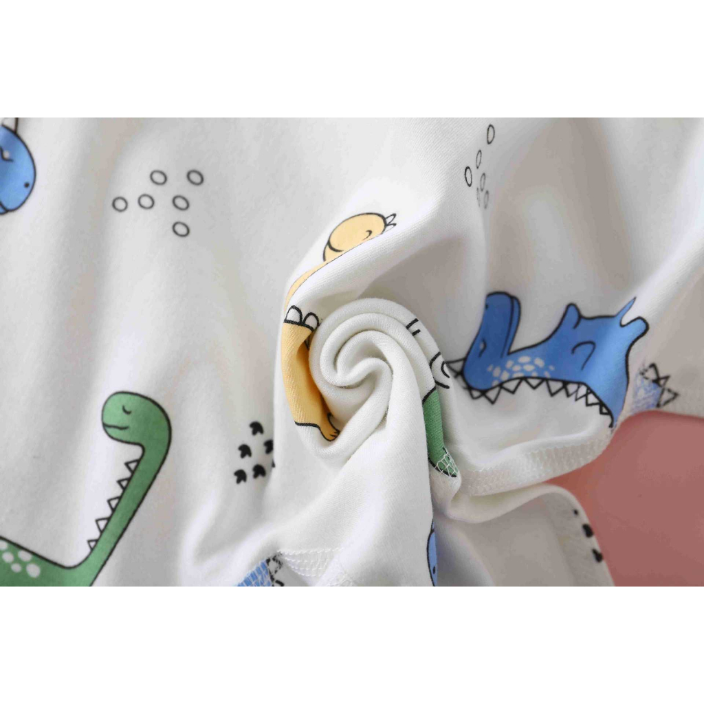 Phim hoạt hình dễ thương cotton baby rompers áo liền quần cho bé sơ sinh mềm mại thoáng khí