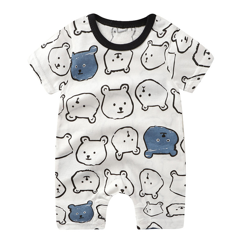 Áo liền quần thời trang đáng yêu cho bé 0-12 tháng tuổi romper