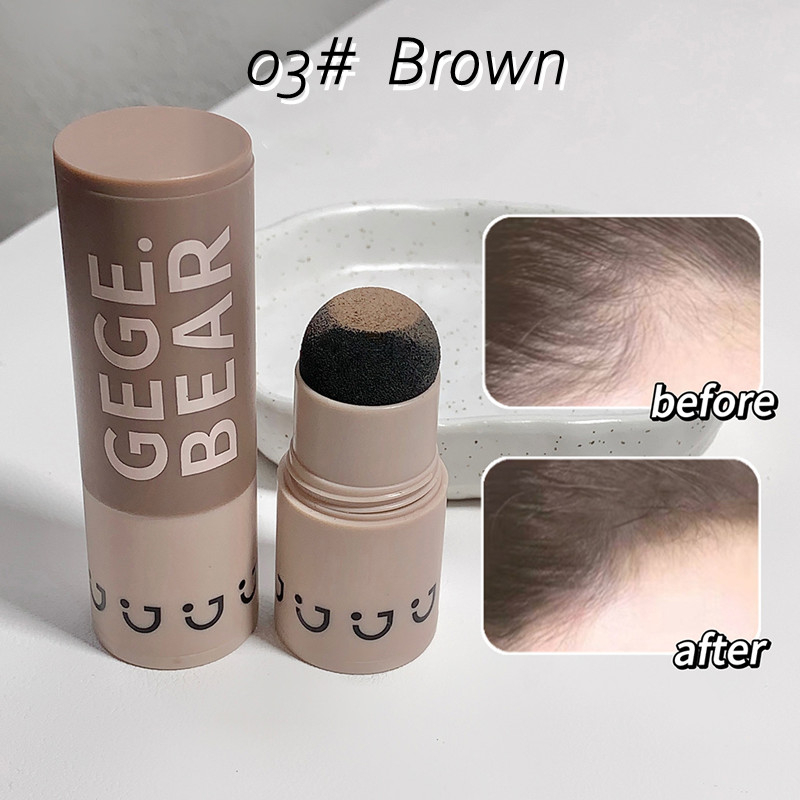 Gecomo bột bóng tóc không thấm nước natural cove rụng tóc hairline shadow stick