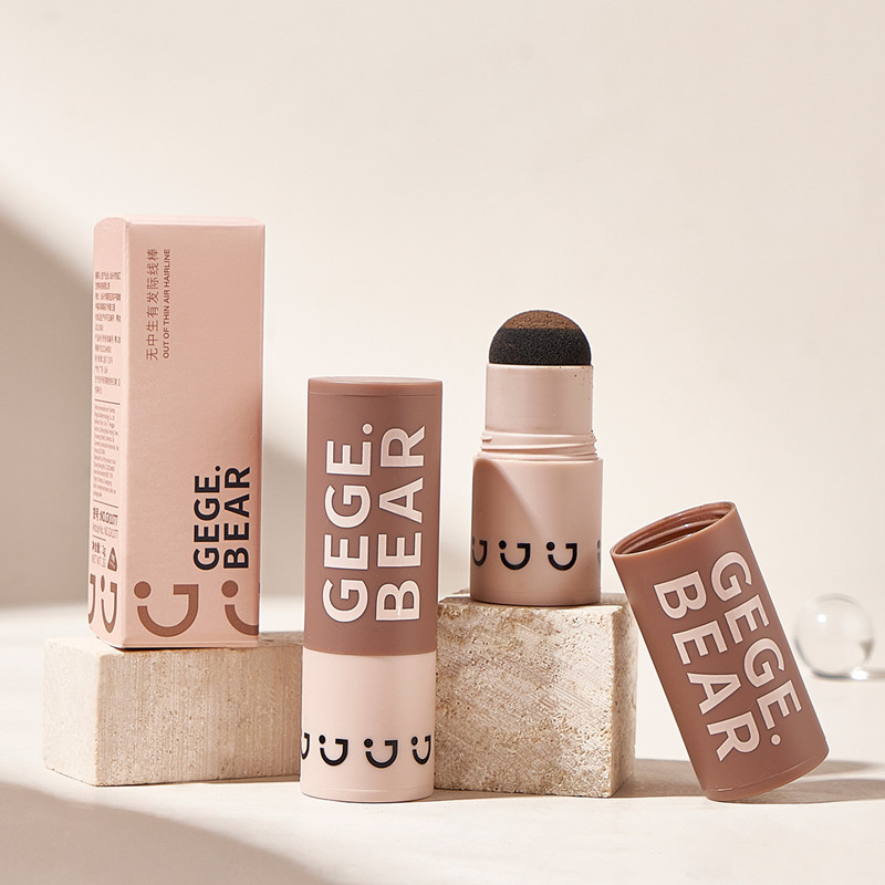 Gecomo bột bóng tóc không thấm nước natural cove rụng tóc hairline shadow stick