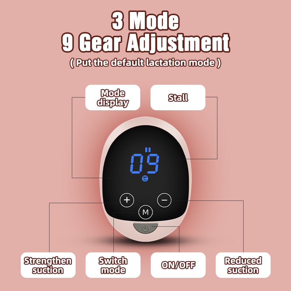Máy hút sữa không dây - Chế độ massage và kích thích rảnh tay Máy hút sữa điện không ồn