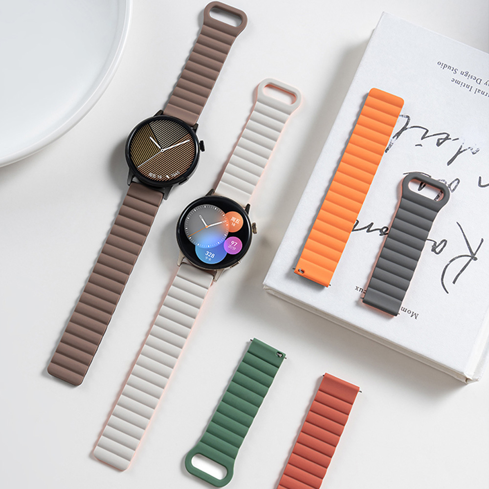 Phụ kiện dây đeo bằng silicon thay thế cho Huami Amazfit GTR 4 / GTR 3 Pro / GTR 2 / GTR 47mm / GTR 2e