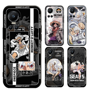 Vỏ cho oppo Reno 12 12F 11F 11 10 8t pro plus 4g 5g onepiece luffy gear 5 case soft cover