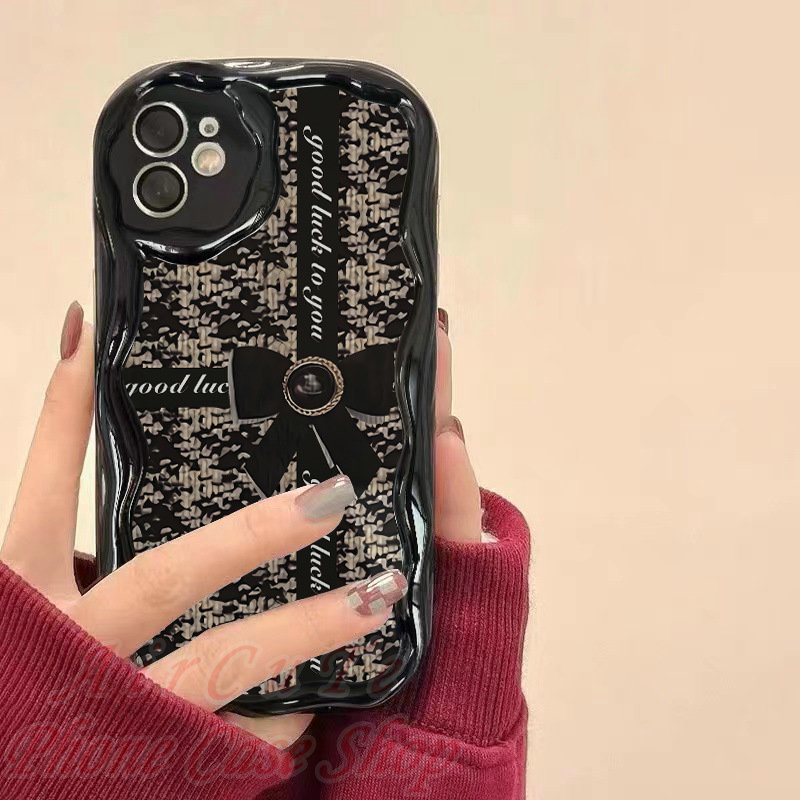 Ốp lưng iPhone 15 14 13 12 Pro Max iPhone15 iPhone14 iPhone13 iPhone12 ProMax 3D Relief Frame Stripe Soft Black Case