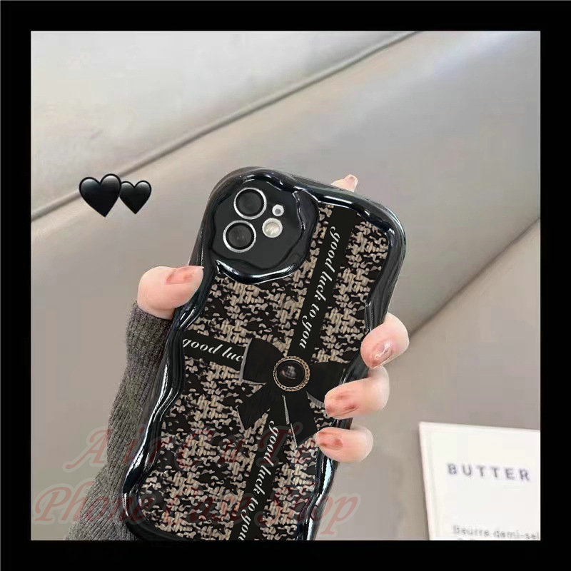 Ốp lưng iPhone 15 14 13 12 Pro Max iPhone15 iPhone14 iPhone13 iPhone12 ProMax 3D Relief Frame Stripe Soft Black Case