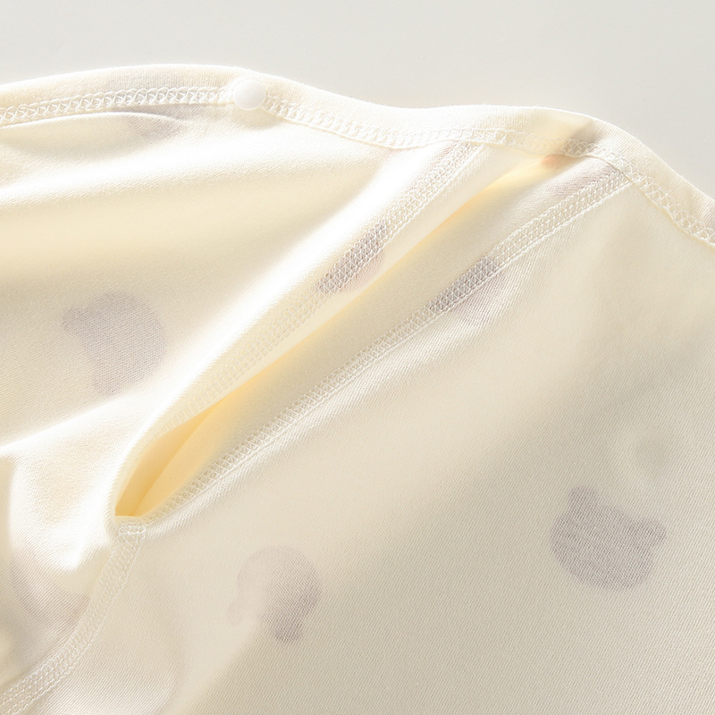 Dễ thương dài-tay áo bông Áo liền quần cho bé