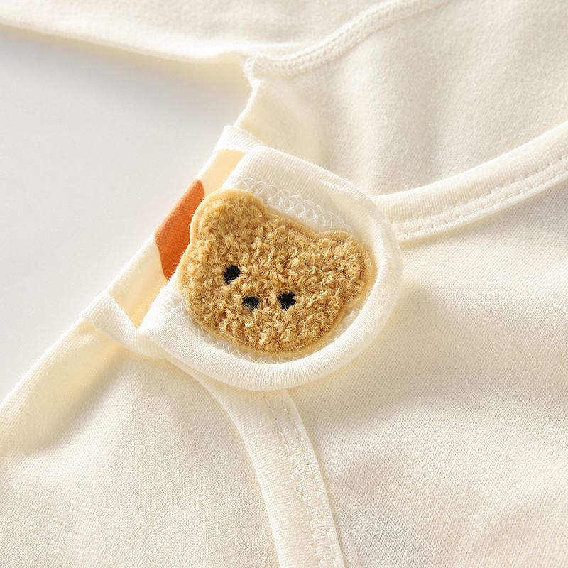 Dễ thương dài-tay áo bông Áo liền quần cho bé