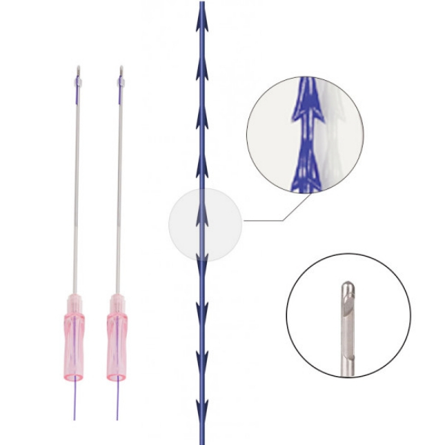 U ver la 140G * 400mm Kim Xương Cá Lớn V line PDO PCL Nâng Và Làm Săn Chắc Da Mặt Cải Thiện Khuôn Mặt