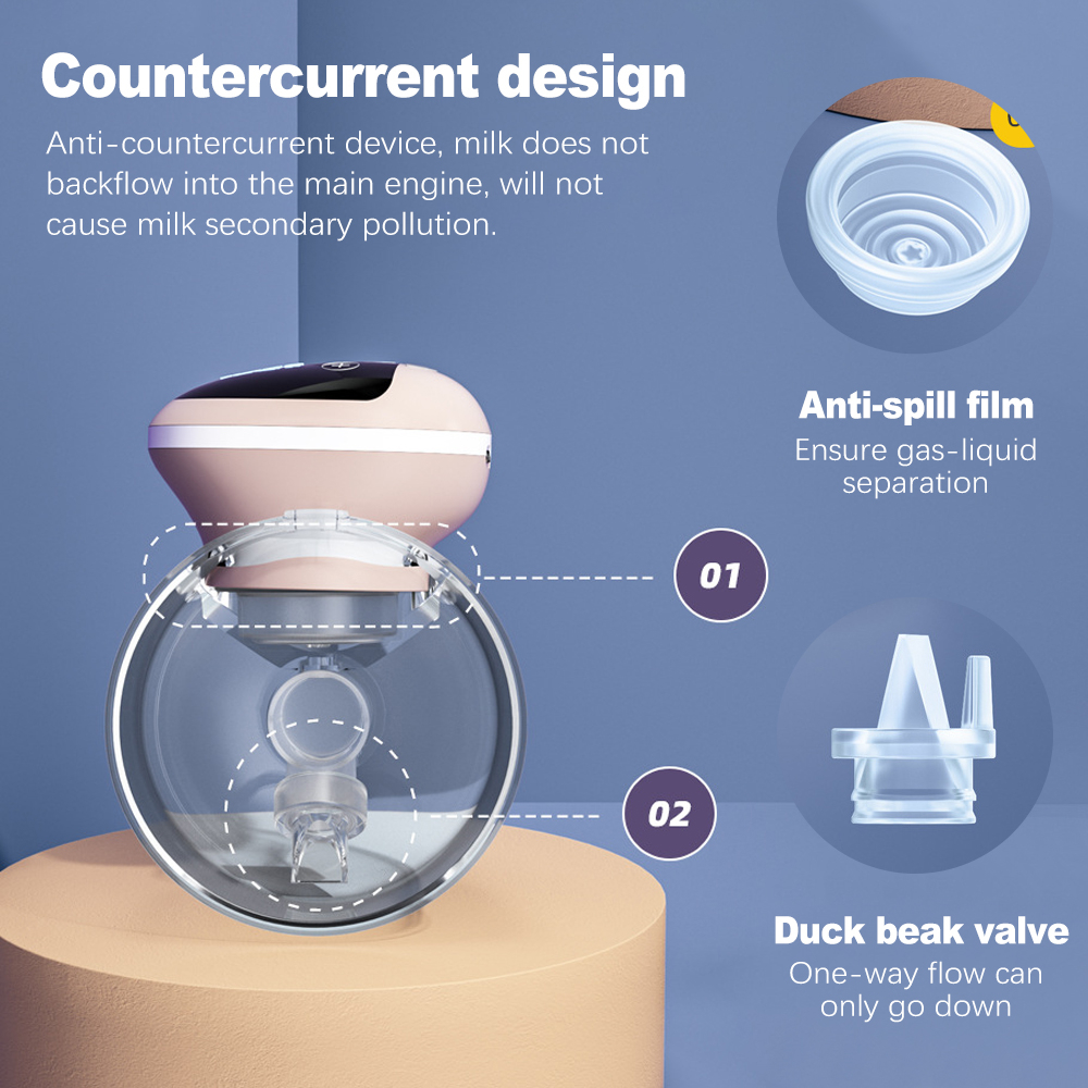 Máy hút sữa không dây - Chế độ massage và kích thích rảnh tay Máy hút sữa điện không ồn