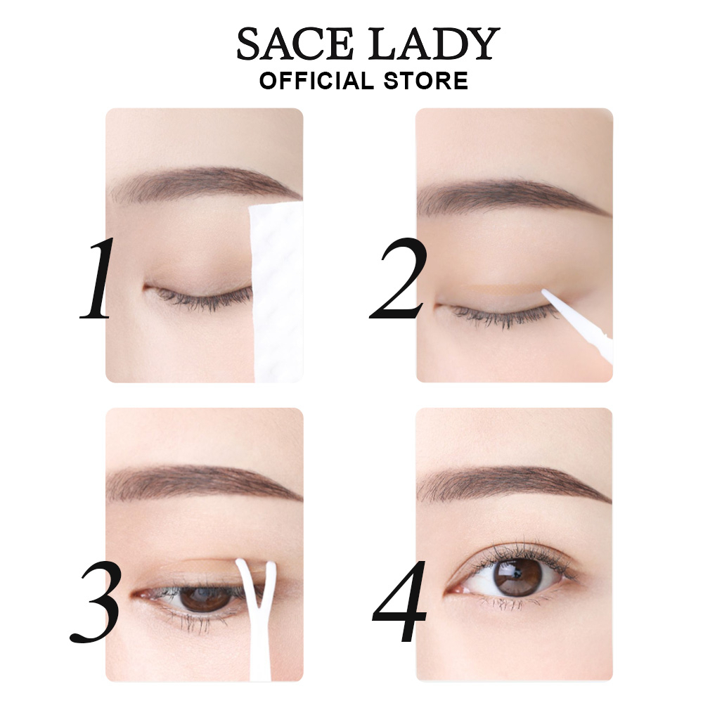 Miếng dán kích mi SACE LADY giúp mở rộng tự nhiên mắt-10 cặp 10g