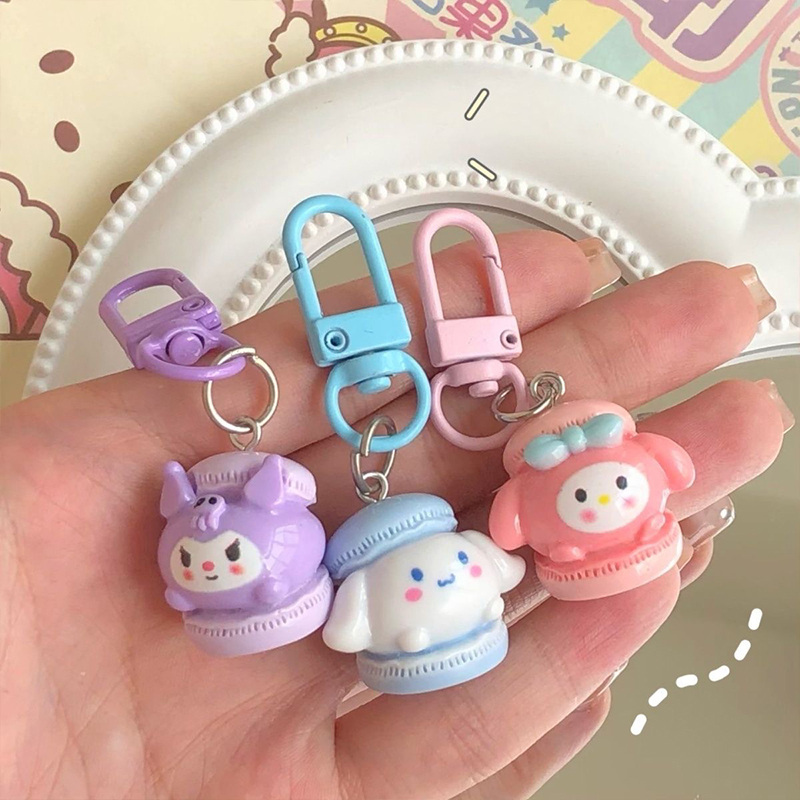 Móc Khóa Nhựa Acrylic Hình Sanrio Dễ Thương