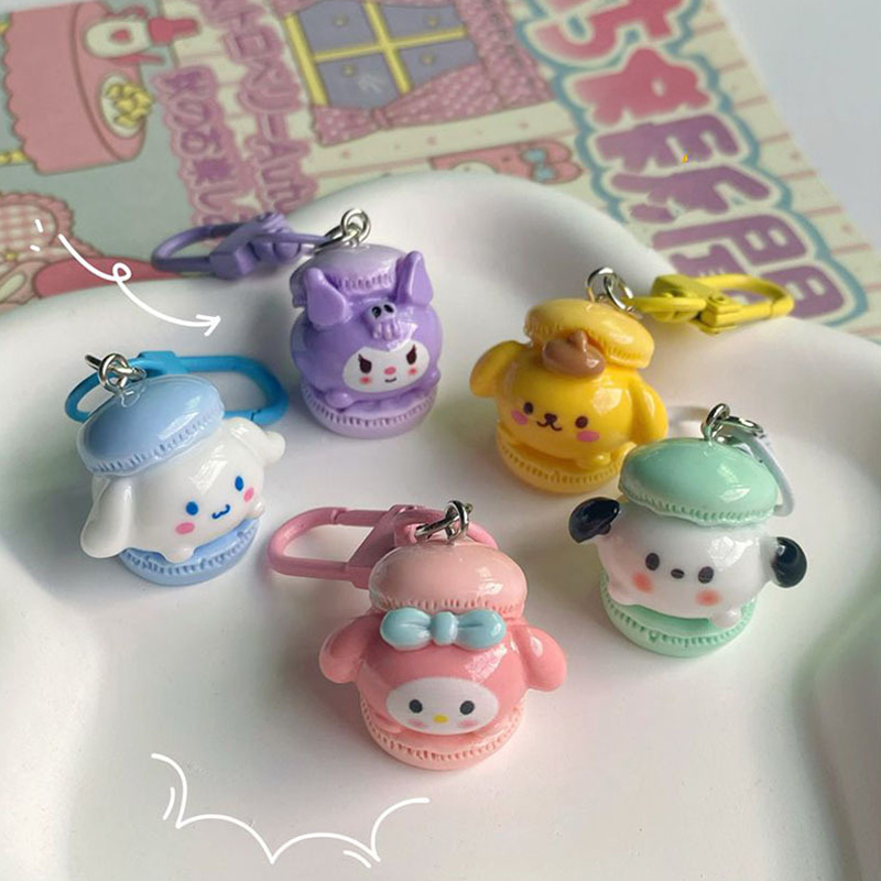 Móc Khóa Nhựa Acrylic Hình Sanrio Dễ Thương