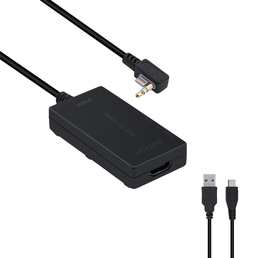 Bộ chuyển đổi mcbazel hdmi cho psp 2000/3000 - đen