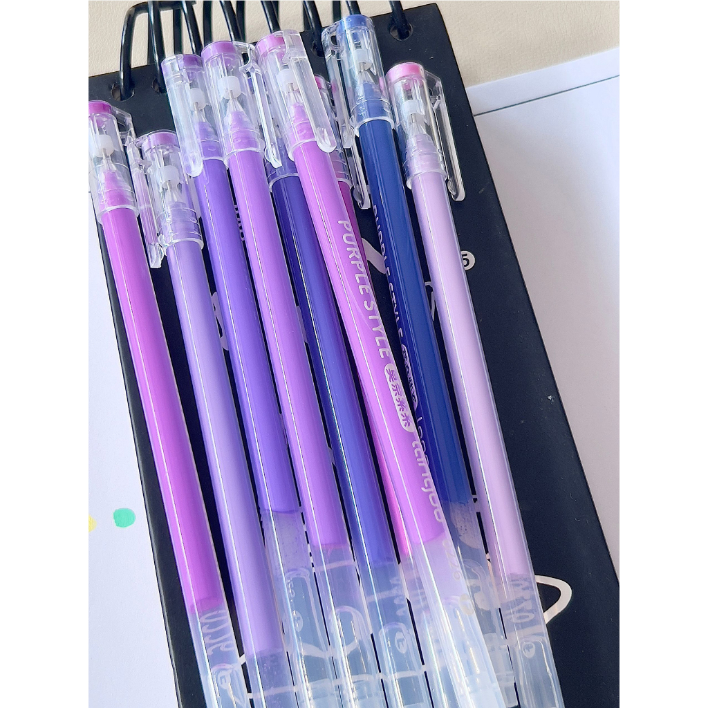 Giày Ohayaa Ohayaas Năng Động Thời Trang | Set 63 Bút Morandi Mềm Mượt Màu Xanh Dương Trái Cây