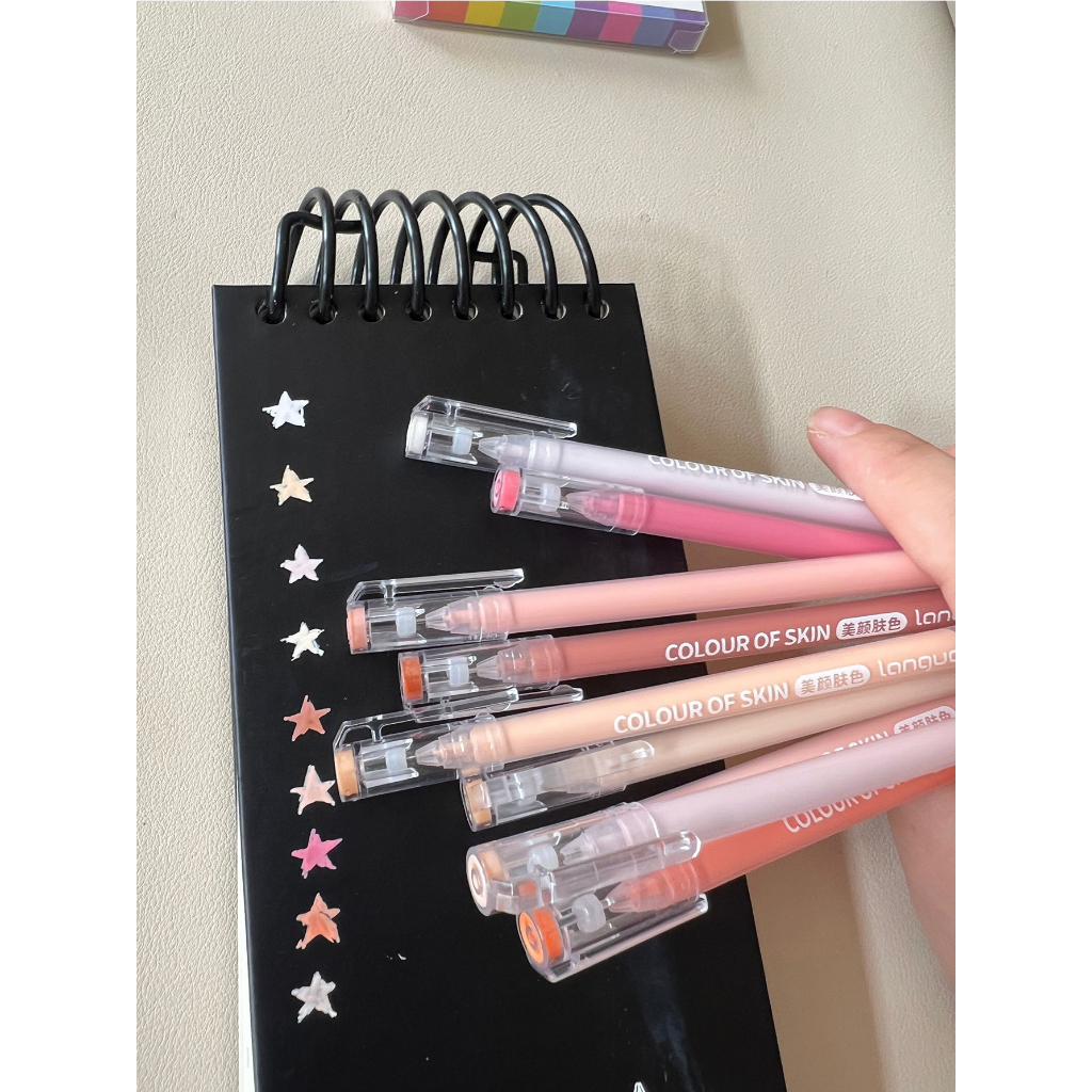 Giày Ohayaa Ohayaas Năng Động Thời Trang | Set 63 Bút Morandi Mềm Mượt Màu Xanh Dương Trái Cây