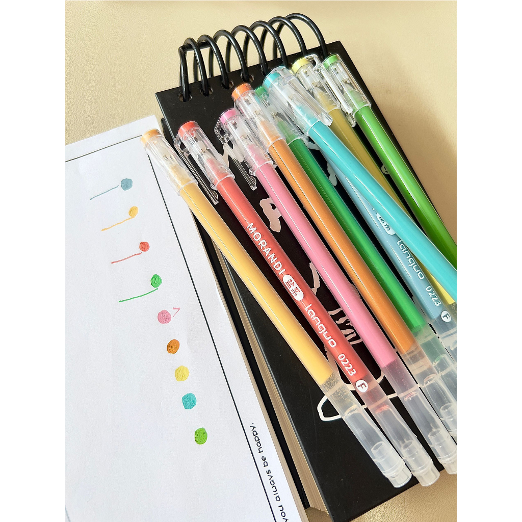 Giày Ohayaa Ohayaas Năng Động Thời Trang | Set 63 Bút Morandi Mềm Mượt Màu Xanh Dương Trái Cây