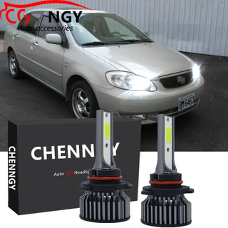 1 cặp đèn pha led ánh sáng trắng p1 6000k thay thế cho toyota corolla altis 2003 sang 2006