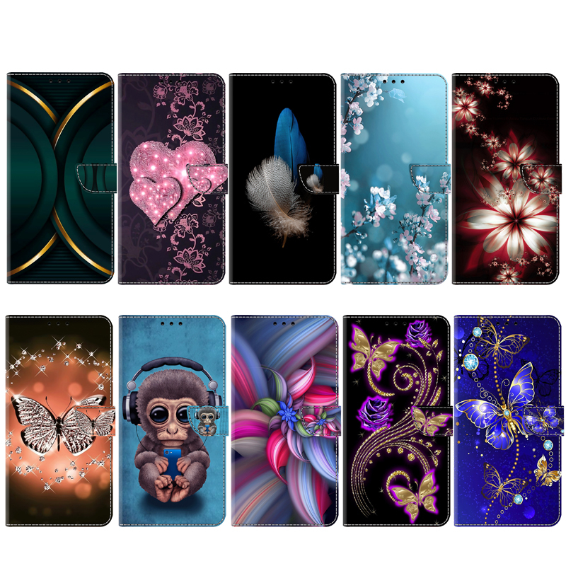 Vỏ điện thoại mới cho samsung galaxy a34 a54 5g s23 + / s23 plus s23 hoa văn sơn siêu pha lê từ tính ví da pu bao da nắp gập có khe cắm thẻ