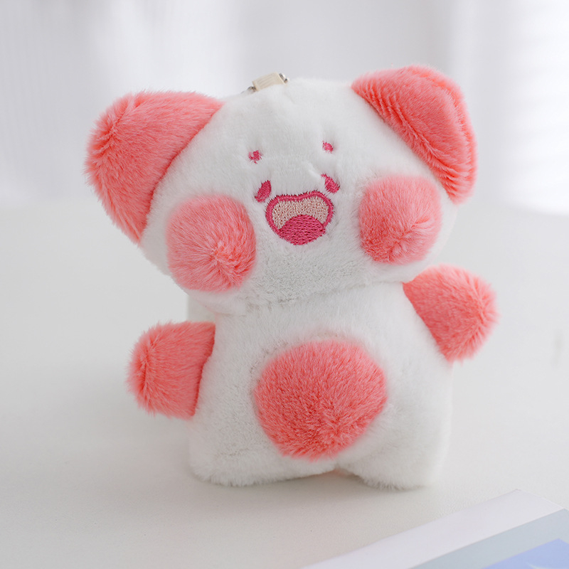 Gấu bông METOO hình mèo Doodle đang cười dùng làm móc khóa