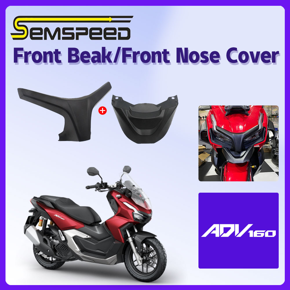 [SEMSPEED] Dành Cho Xe Honda ADV 160 150 ADV160 2022-2025 Mỏ Trước Xe Máy / Nắp Fairing Mũi Trước