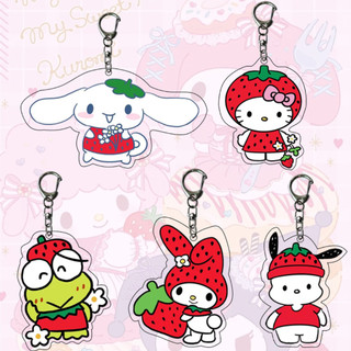 Phim hoạt hình phim hoạt hình anime sanrio acrylic cartoon keychain cặp đôi mặt dây chuyền keychain